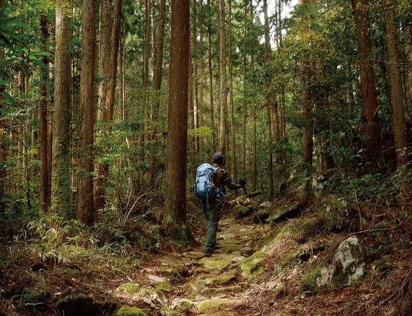 Enjoying hiking in Hatsukaichi