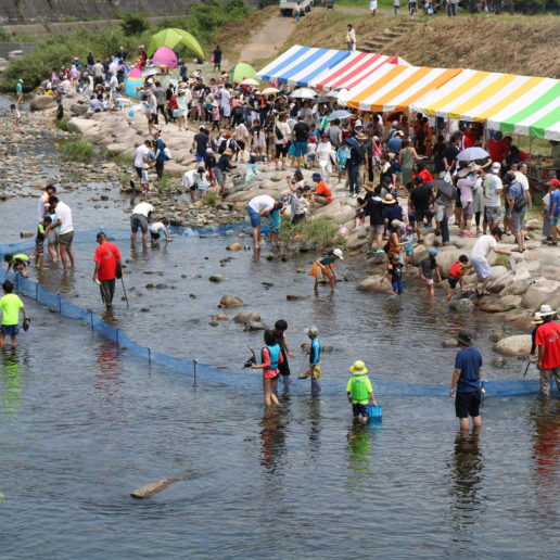 Have fun at local summer festival in Hiroshima's countryside