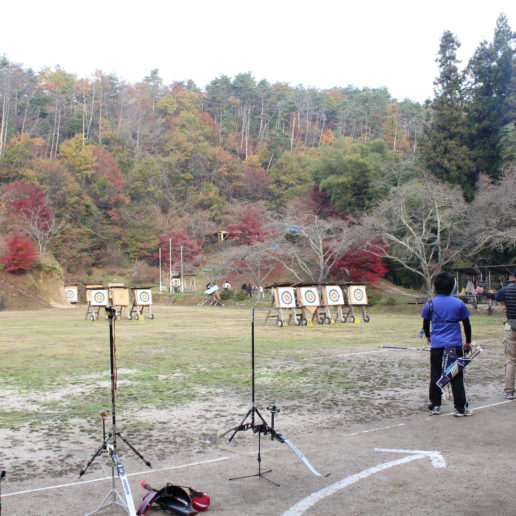 The best archery spot in Hiroshima, where many olympians have got trained.