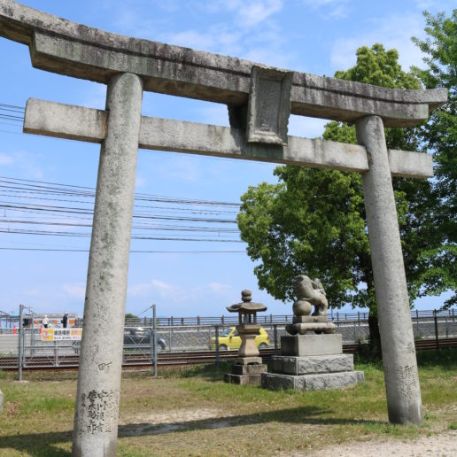 宮島・厳島神社の対岸の地御前神社。必見の観光スポット。